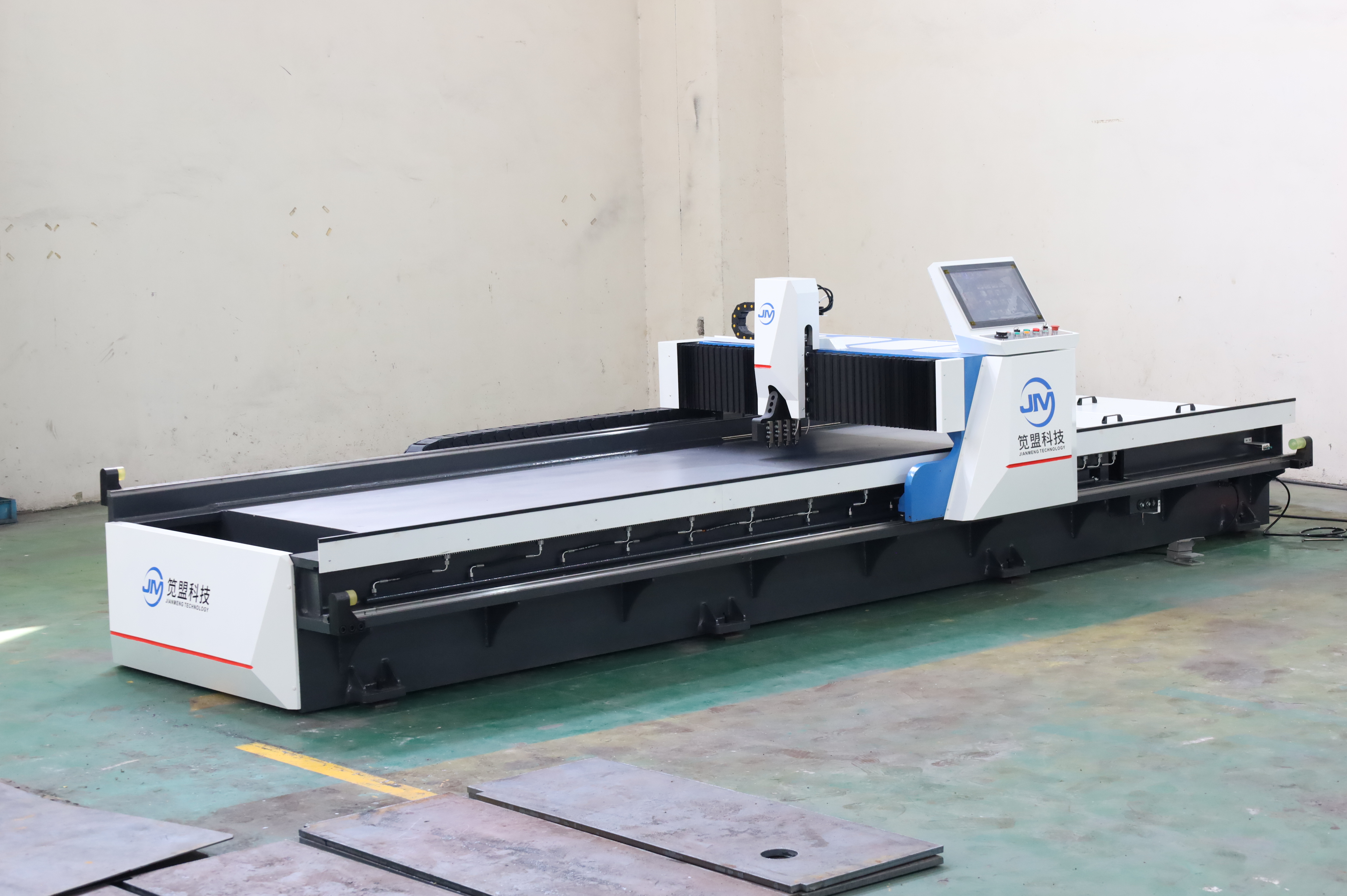 Horisontal CNC V -grooving -maskine