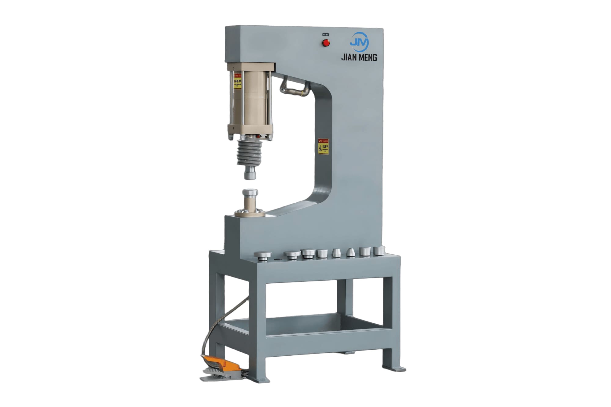 Pneumatisk metalformende maskine